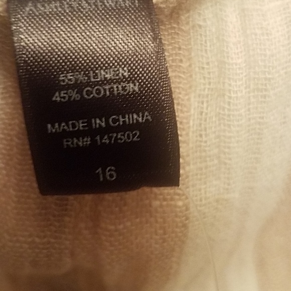 2 piece linen and cotton skirt set. - Picture 6 of 8